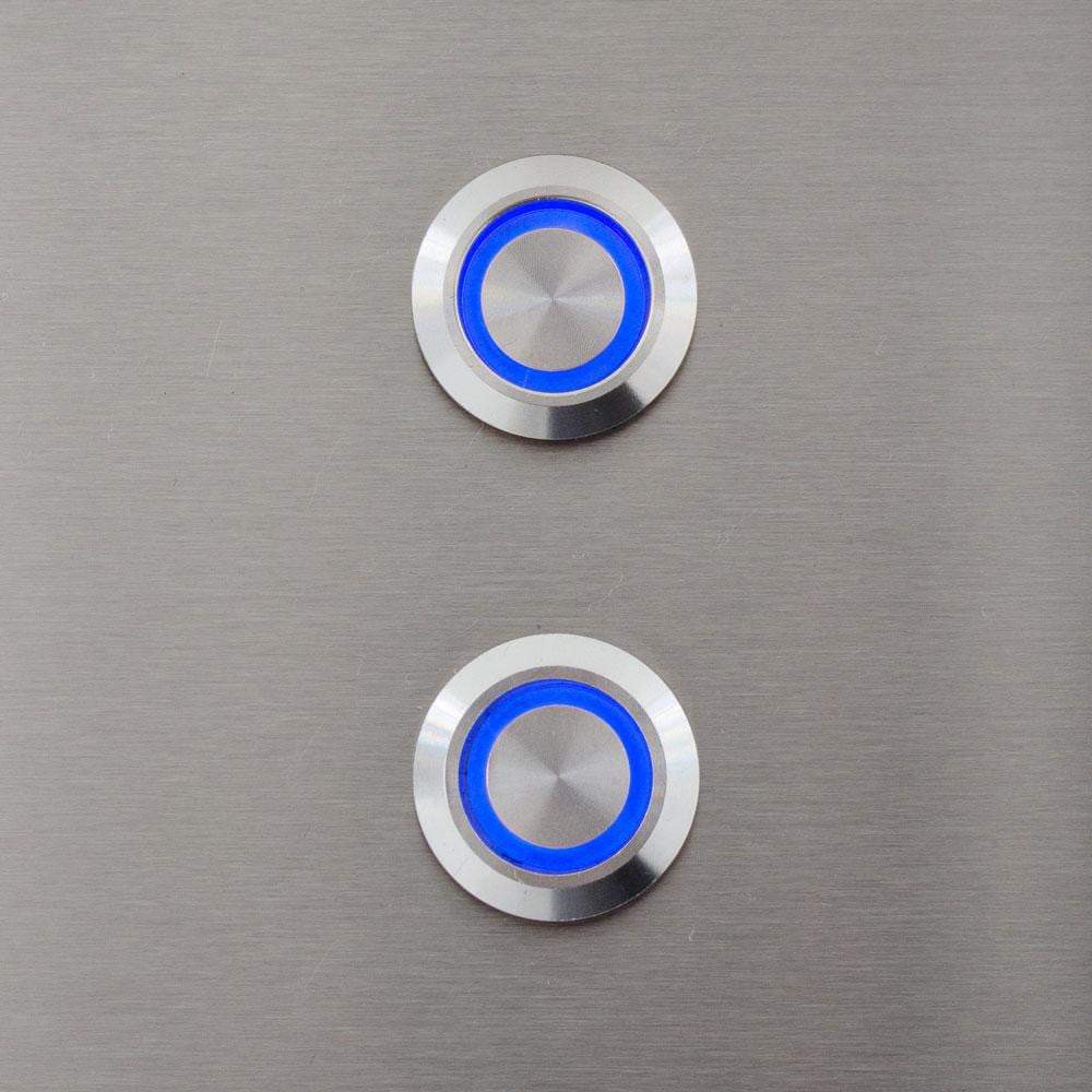 Blaze Blue LED 3 Piece Set for Power Burner, Griddle, Double Side Burner (BLZ-2LED-BLUE)