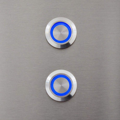 Blaze Blue LED 3 Piece Set for Power Burner, Griddle, Double Side Burner (BLZ-2LED-BLUE)