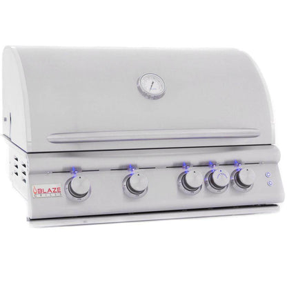Blaze Blue LED 3 Piece Set for Power Burner, Griddle, Double Side Burner (BLZ-2LED-BLUE)