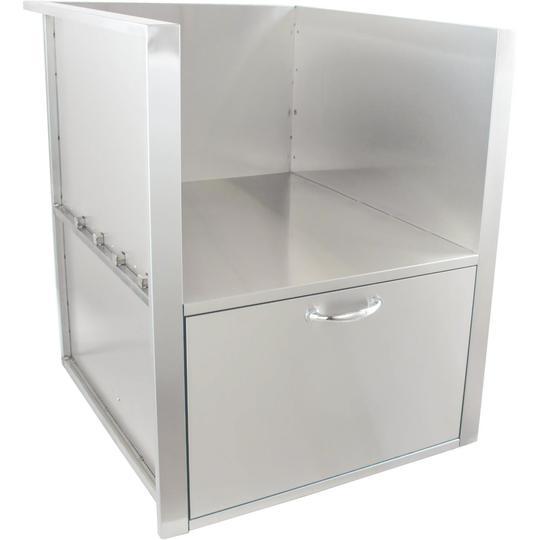 Blaze Built-In 34-Inch Kamado Sleeve With Drawer (BLZ-KMDO-SLV)