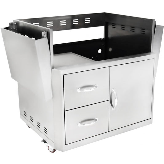 Blaze Grill Cart For Professional LUX 3-Burner Grill (BLZ-3PRO-CART)
