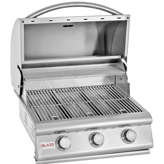 Blaze Prelude LBM 25" 3-Burner Built-In Natural Gas Grill (BLZ-3LBM-NG)