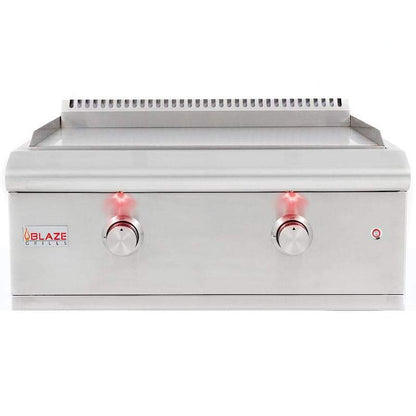 Blaze Premium LTE 30" Built-In Natural Gas Griddle With Lights (BLZ-GRIDDLE-LTE-NG)