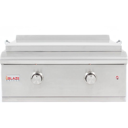 Blaze Premium LTE 30" Built-In Natural Gas Griddle With Lights (BLZ-GRIDDLE-LTE-NG)