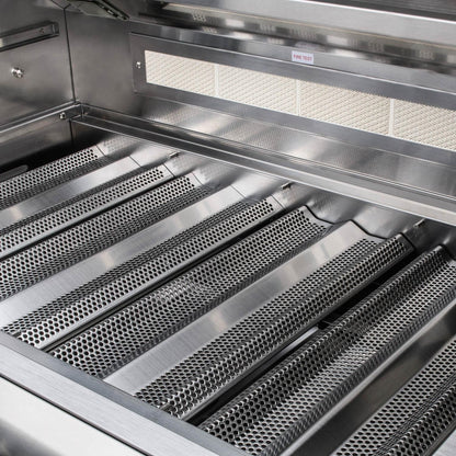 Blaze Grill Package - Premium LTE 32" 4-Burner Built-In Liquid Propane Grill, Double Side Burner and Beverage Center