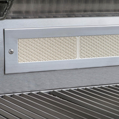 Blaze Grill Package - Premium LTE 32" 4-Burner Built-In Liquid Propane Grill, Double Side Burner and Beverage Center