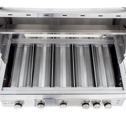 Blaze Premium LTE 40" 5-Burner Built-In Natural Gas Grill w/ Rear Infrared Burner & Grill Lights (BLZ-5LTE2-NG)