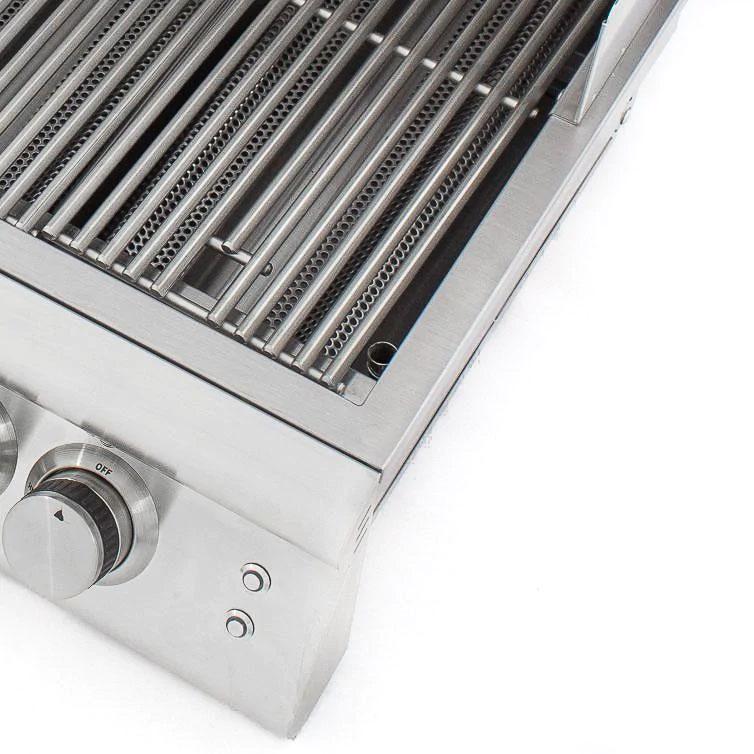 Blaze Grill Package - Premium LTE 40" 5-Burner Built-In Natural Gas Grill, Side Burner and Griddle in Stainless Steel