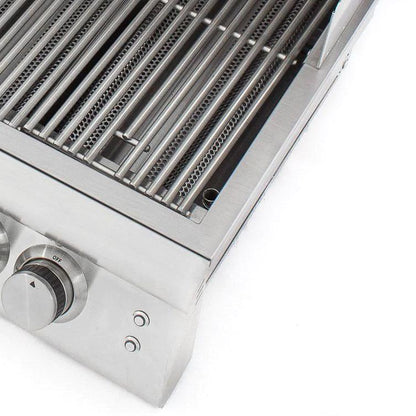 Blaze Grill Package - Premium LTE 40" 5-Burner Built-In Natural Gas Grill, Side Burner and Griddle in Stainless Steel