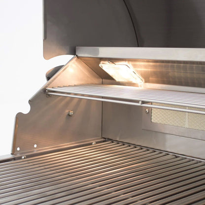Blaze Grill Package - Premium LTE 40" 5-Burner Built-In Natural Gas Grill and Double Side Burner in Stainless Steel