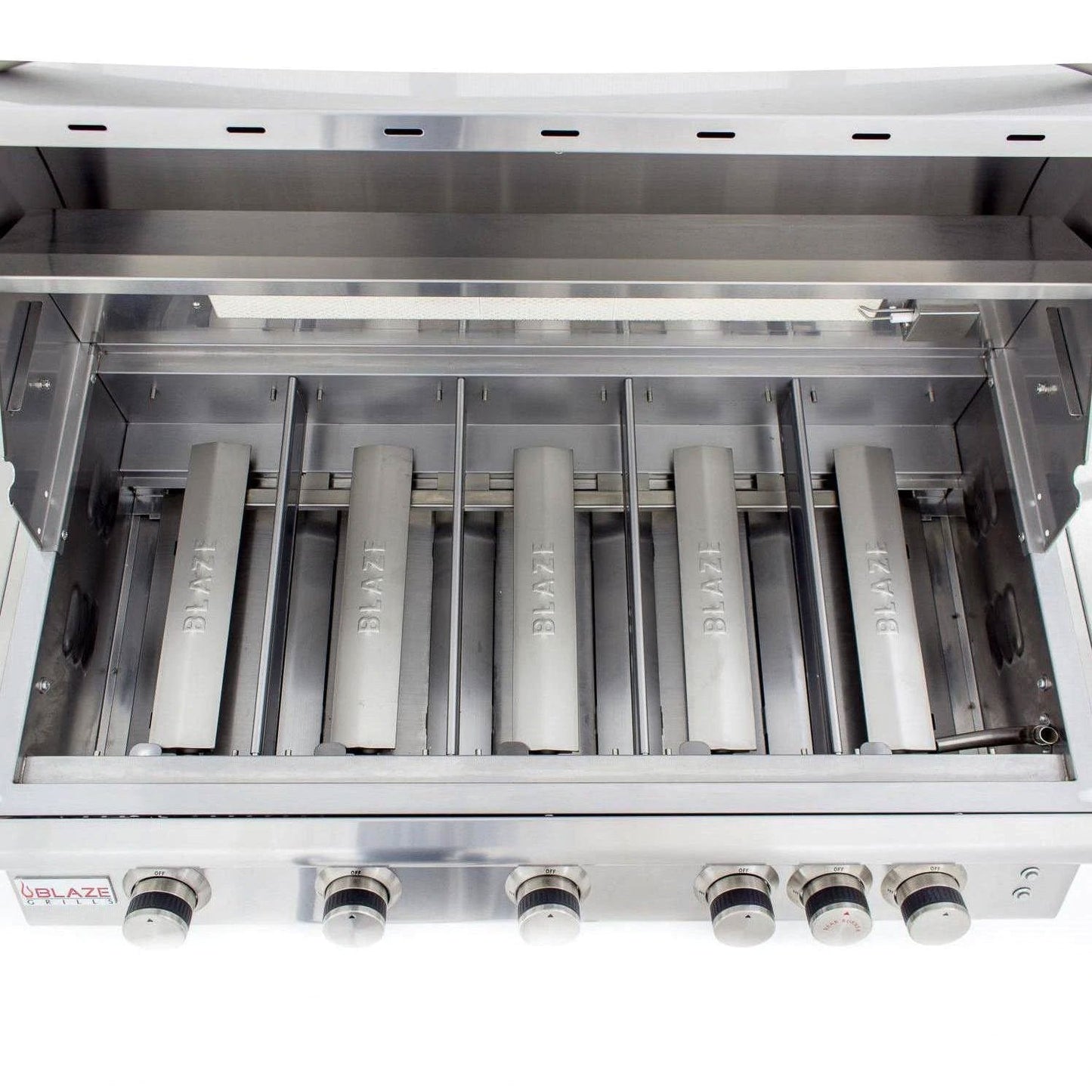 Blaze Premium LTE 40" 5-Burner Built-In Natural Gas Grill w/ Rear Infrared Burner & Grill Lights (BLZ-5LTE2-NG)