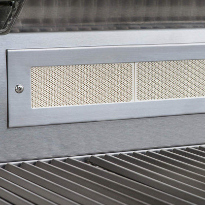 Blaze Grill Package - Premium LTE Marine Grade 32" 4-Burner Built-In Liquid Propane Grill, Side Burner and Beverage Center
