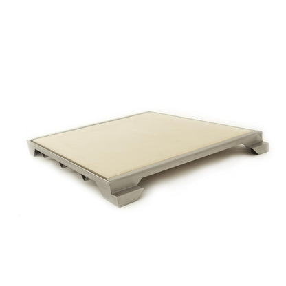 Blaze Professional LUX 15-Inch Ceramic Pizza Stone With Stainless Steel Tray (BLZ-PRO-PZST-2)