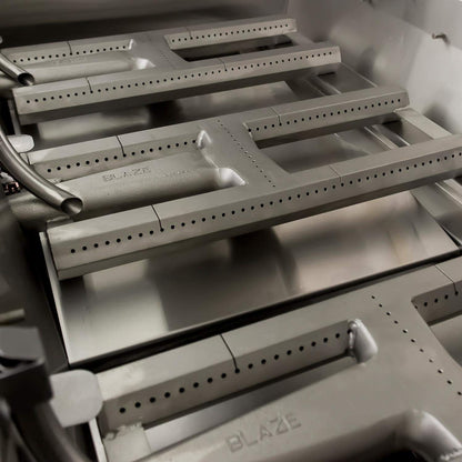 Blaze Grill Package - Professional LUX 34" 3-Burner Built-In Liquid Propane Grill and Side Burner in Stainless Steel