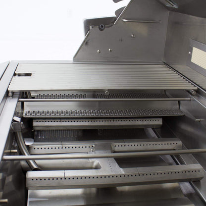 Blaze Grill Package - Professional LUX 34" 3-Burner Built-In Natural Gas Grill and Side Burner in Stainless Steel