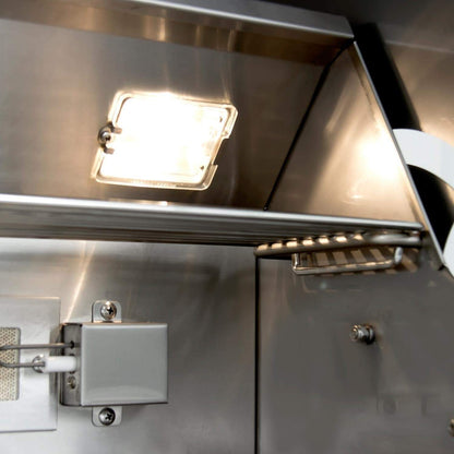 Blaze Grill Package - Professional LUX 34" 3-Burner Built-In Natural Gas Grill and Side Burner in Stainless Steel