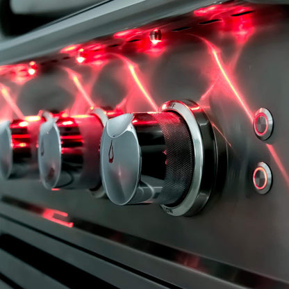Blaze Grill Package - Professional LUX 34" 3-Burner Built-In Natural Gas Grill and Side Burner in Stainless Steel