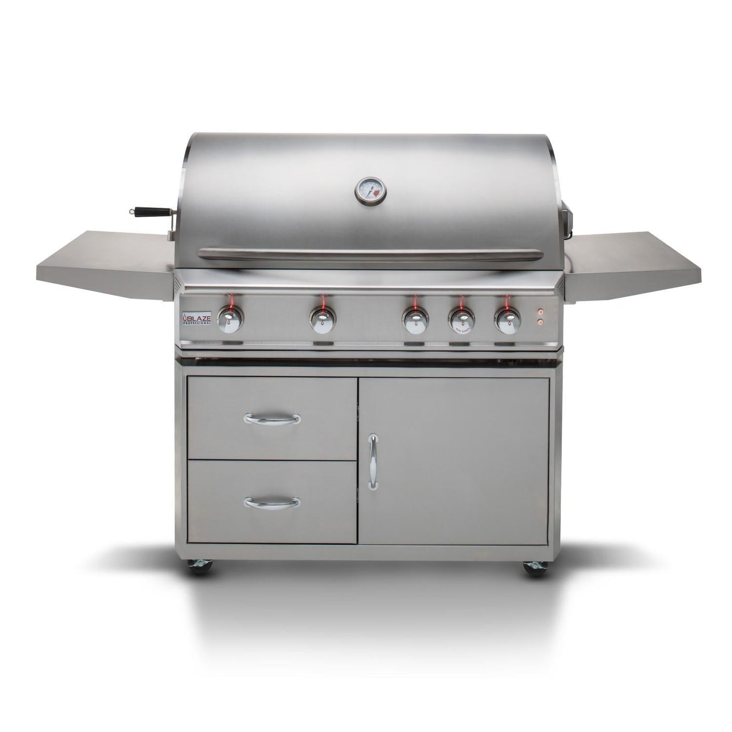 Blaze Professional LUX 44" 4-Burner Freestanding Liquid Propane Grill With Rear Infrared Burner