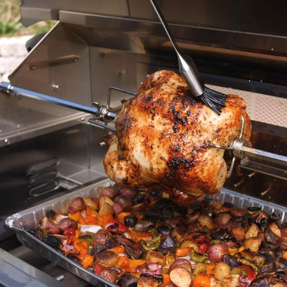 Blaze Rotisserie Kit For 32-Inch Charcoal & 4-Burner Gas Grills (BLZ-34-ROTIS-SS)