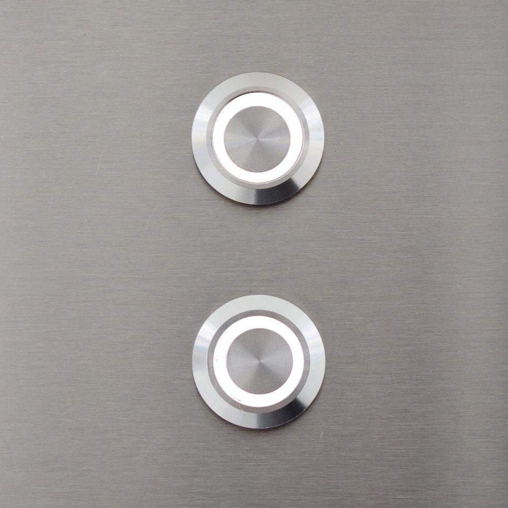 Blaze White LED 3 Piece Set for Power Burner, Griddle, Double Side Burner (BLZ-2LED-WHITE)
