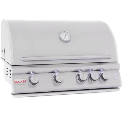 Blaze White LED 3 Piece Set for Power Burner, Griddle, Double Side Burner (BLZ-2LED-WHITE)