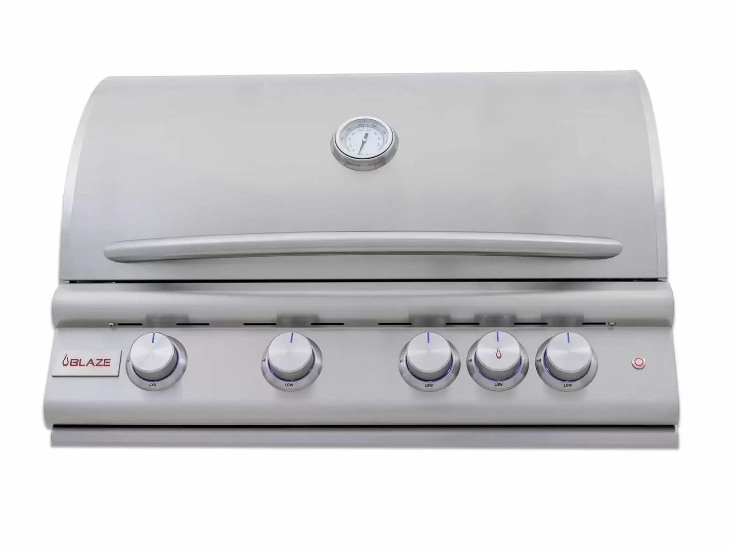 Blaze Premium LTE Marine Grade 32" 4-Burner Built-In Gas Grill With Rear Infrared Burner and Lift-Assist Hood (BLZ-4LTE3MG-NG)