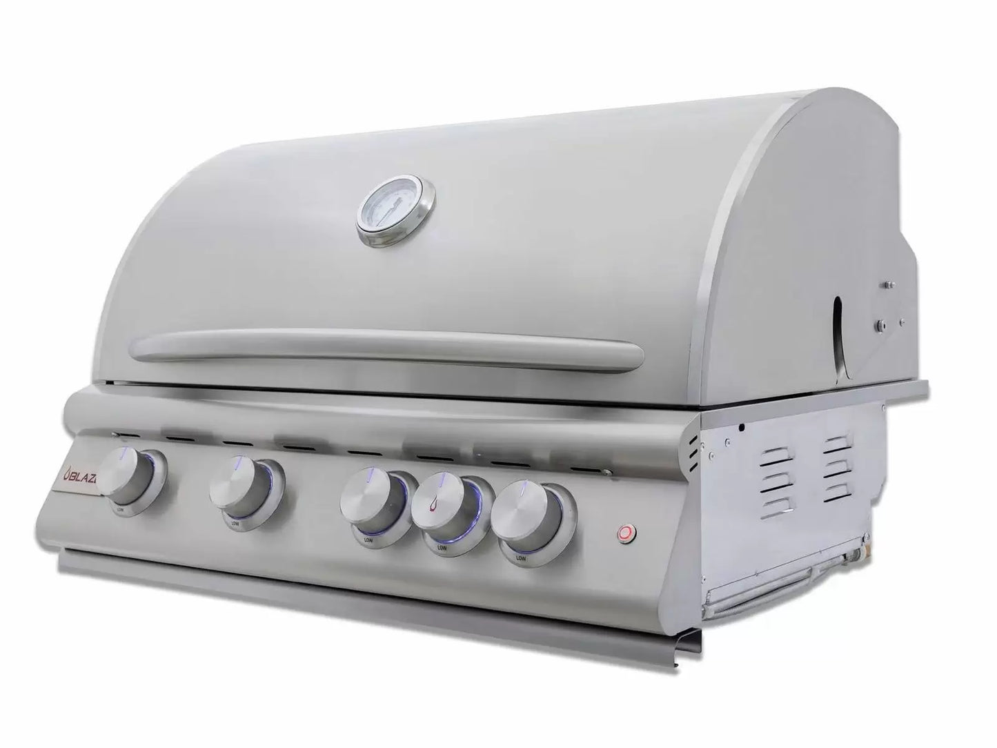 Blaze Premium LTE Marine Grade 32" 4-Burner Built-In Gas Grill With Rear Infrared Burner and Lift-Assist Hood (BLZ-4LTE3MG-NG)