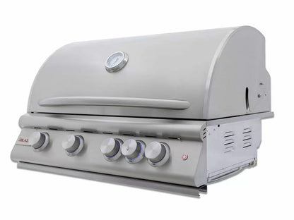 Blaze Premium LTE Marine Grade 32" 4-Burner Built-In Gas Grill With Rear Infrared Burner and Lift-Assist Hood (BLZ-4LTE3MG-NG)