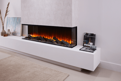 British Fires New Forest 63" Electric Fireplace