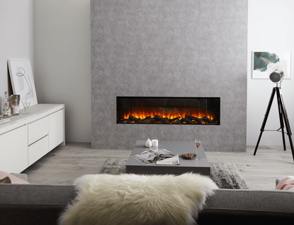 British Fires New Forest 63" Electric Fireplace