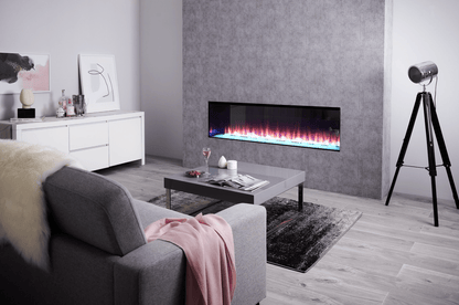 British Fires New Forest 63" Electric Fireplace