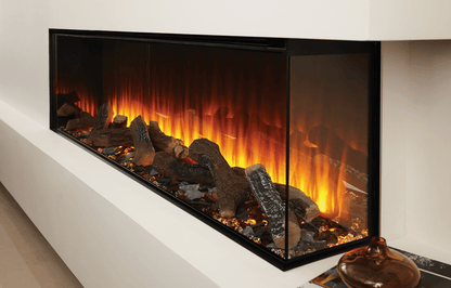 British Fires New Forest 63" Electric Fireplace