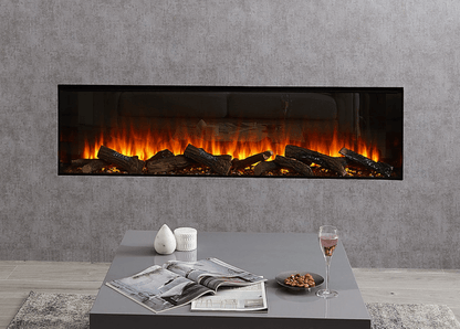 British Fires New Forest 63" Electric Fireplace
