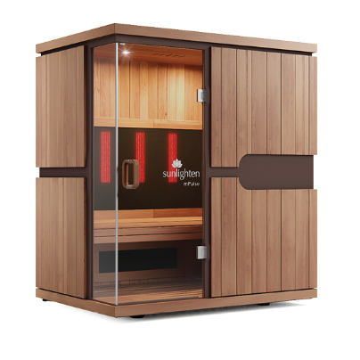 Sunlighten mPulse Conquer Infrared Sauna with Red Light