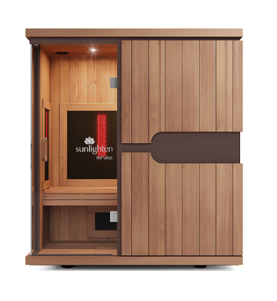 Sunlighten mPulse Conquer Infrared Sauna with Red Light