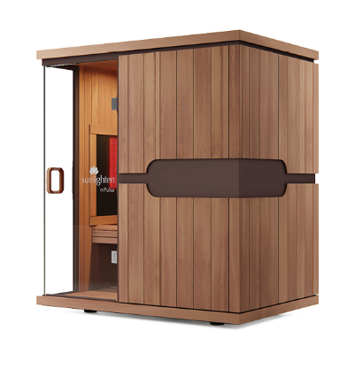 Sunlighten mPulse Conquer Infrared Sauna with Red Light