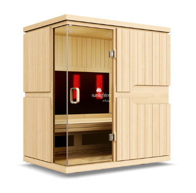Sunlighten mPulse Conquer Infrared Sauna with Red Light