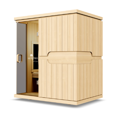 Sunlighten mPulse Conquer Infrared Sauna with Red Light