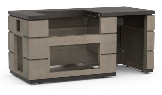 Fire Magic Contemporary Pre-Fab Pizza Oven Island