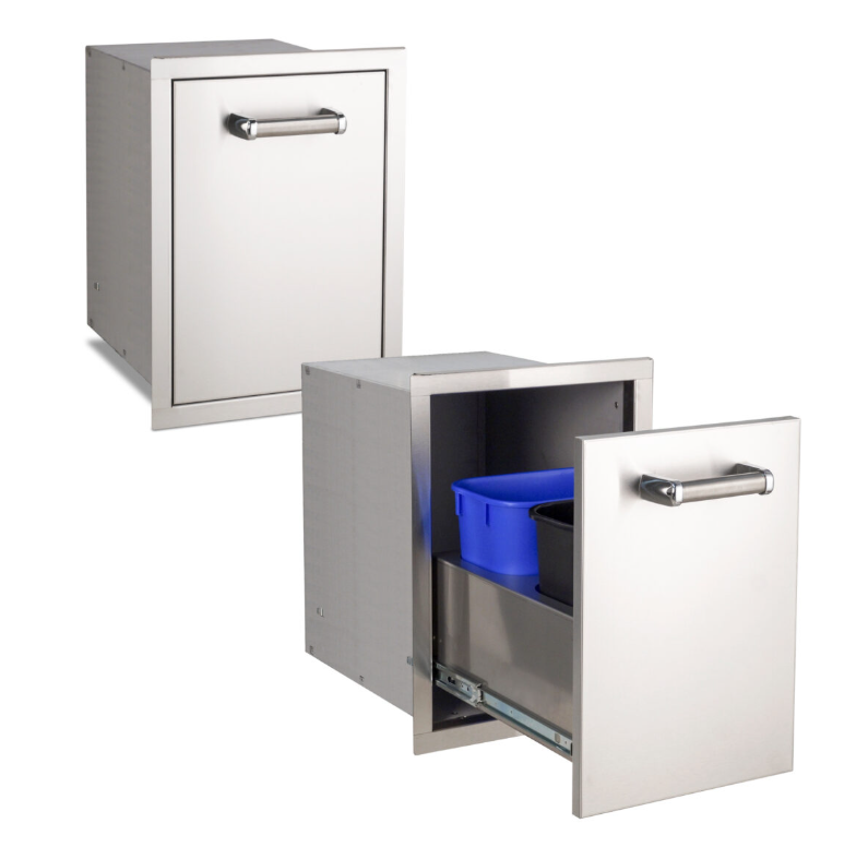 Fire Magic Double Trash Cabinet