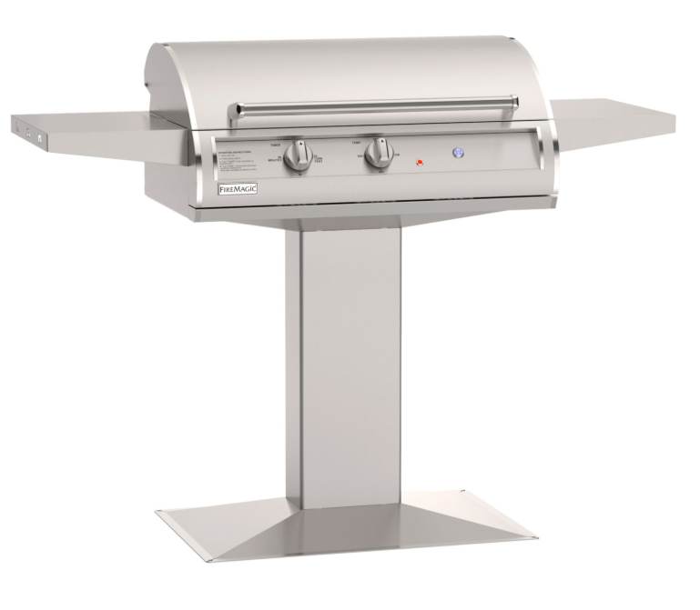 Fire Magic 30 Inch Post Mounted Analog Electric Grill