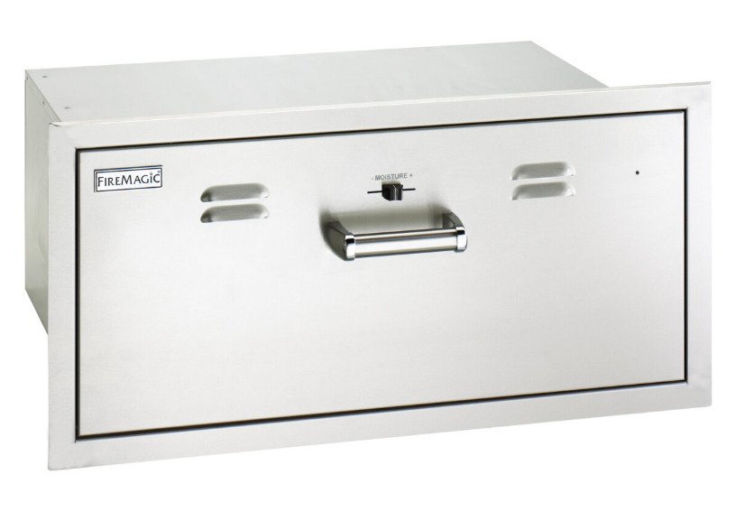 Fire Magic Flush-Mounted Electric Warming Drawer