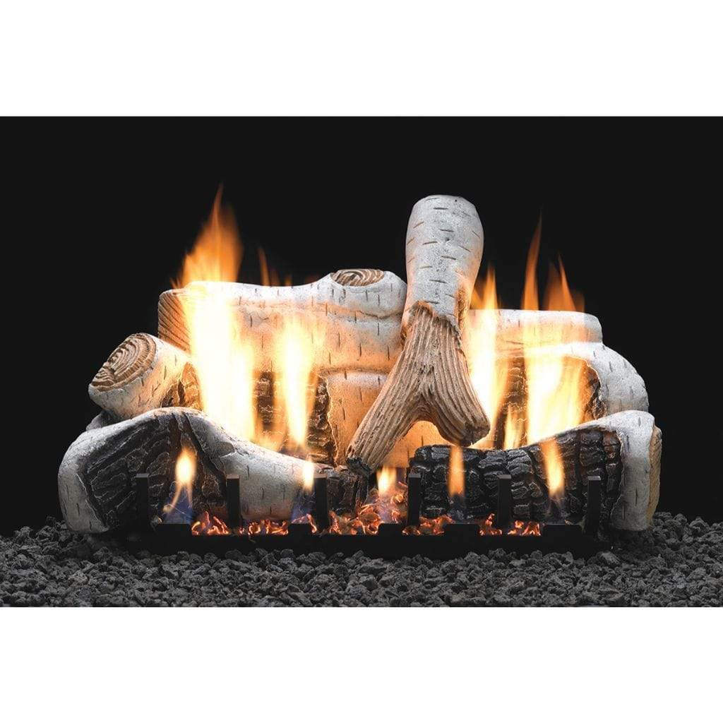 Empire White Mountain Hearth 18" Birch Ceramic Fiber Log Set LS18B2
