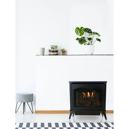 Empire White Mountain Hearth Medium Spirit Steel 25-inch Vent Free Gas Stove VFD30MS