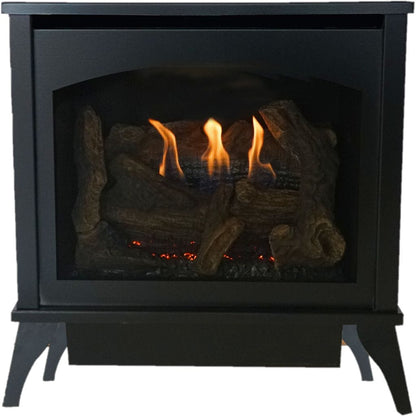 Empire White Mountain Hearth Medium Spirit Steel 25-inch Vent Free Gas Stove VFD30MS