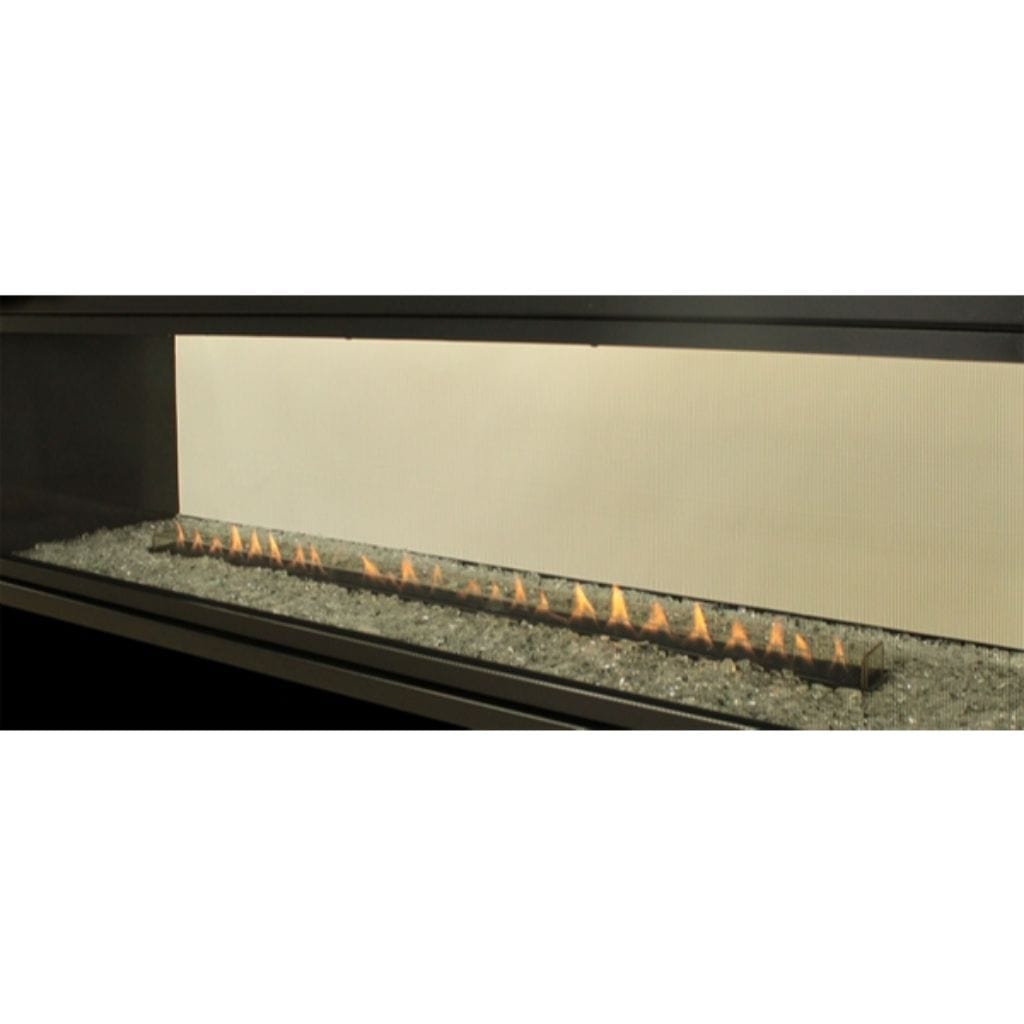 Empire White Mountain Hearth 48" Boulevard Vent Free See-Through Linear Fireplace VFLB48SP90