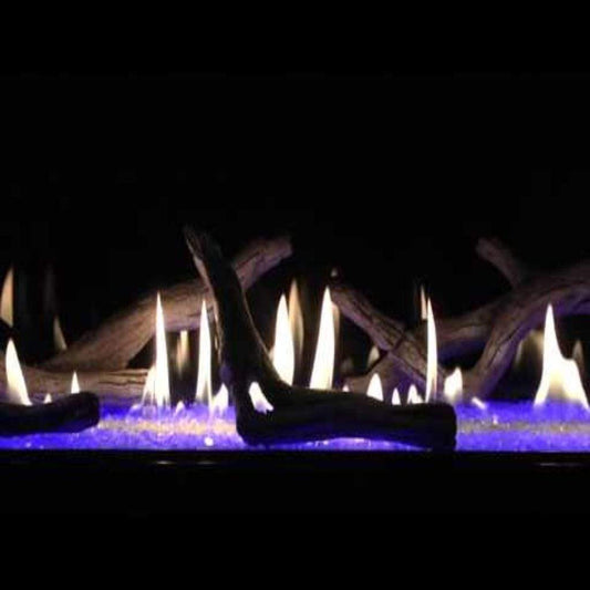 Empire White Mountain Hearth 72" Boulevard Linear Contemporary Gas Fireplace DVLL72BP90