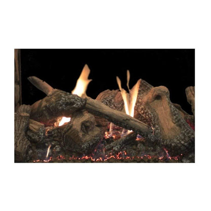 Empire White Mountain Hearth Multi-Sided Ceramic Fiber Traditional Charred Log Set LS40STB