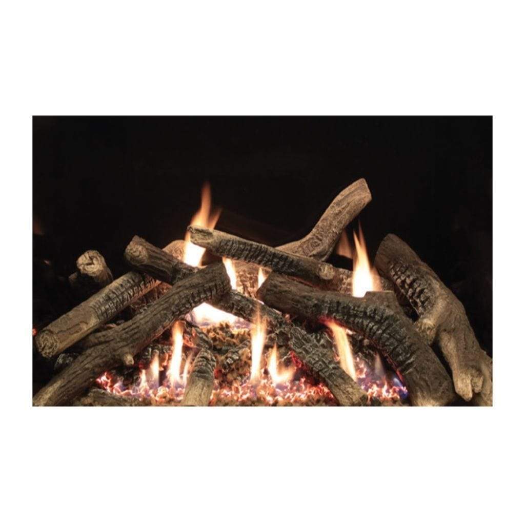 Empire White Mountain Hearth Multi-Sided Ceramic Fiber Traditional Charred Log Set LS40STB