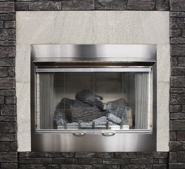 Empire White Mountain Hearth Carol Rose Coastal Collection 42" Outdoor Firebox OP42FB2MF